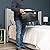 Mind Reader 40L Laundry Basket, Clothes Hamper, Wicker Design, Plastic, 23"L x 14.5"W x 11"H, Black
