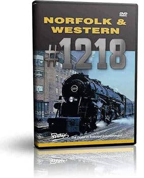 DVD Norfolk & Western 1218 Book