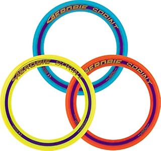 Aerobie Sprint Ring Outdoor Flying Disc - 25cm - Orange