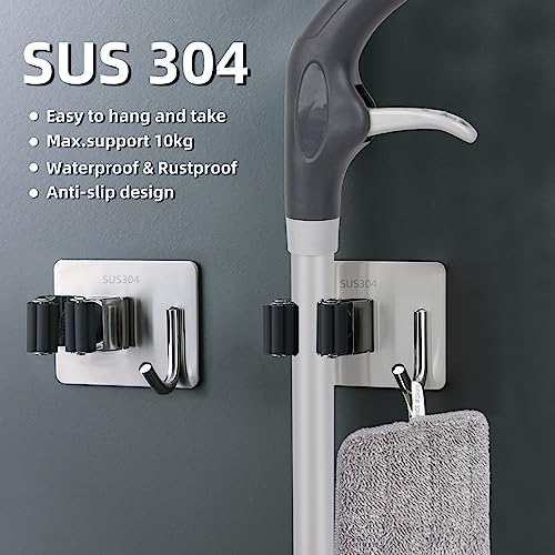 Mops For Floor Cleaning Wet Spray Mop With 6 Washable Microfiber Pads 1 Scraper 1 Mop Holder,Wood Floor Mop For Home Or Commercial Dry Wet Use Flat Mop For Wall,Hardwood,Vinyl,Laminate,Ceramic,Tile #TOP5