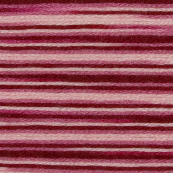 Image of KCS Big skeins of 25 Meters Size 25 Color Variegated Cross Stitch Stranded Threads,6 skeins,99