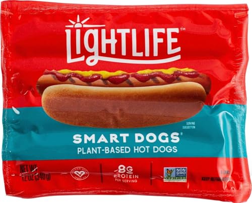 Lightlife Smart Dogs Vegan Hot Dogs 12oz