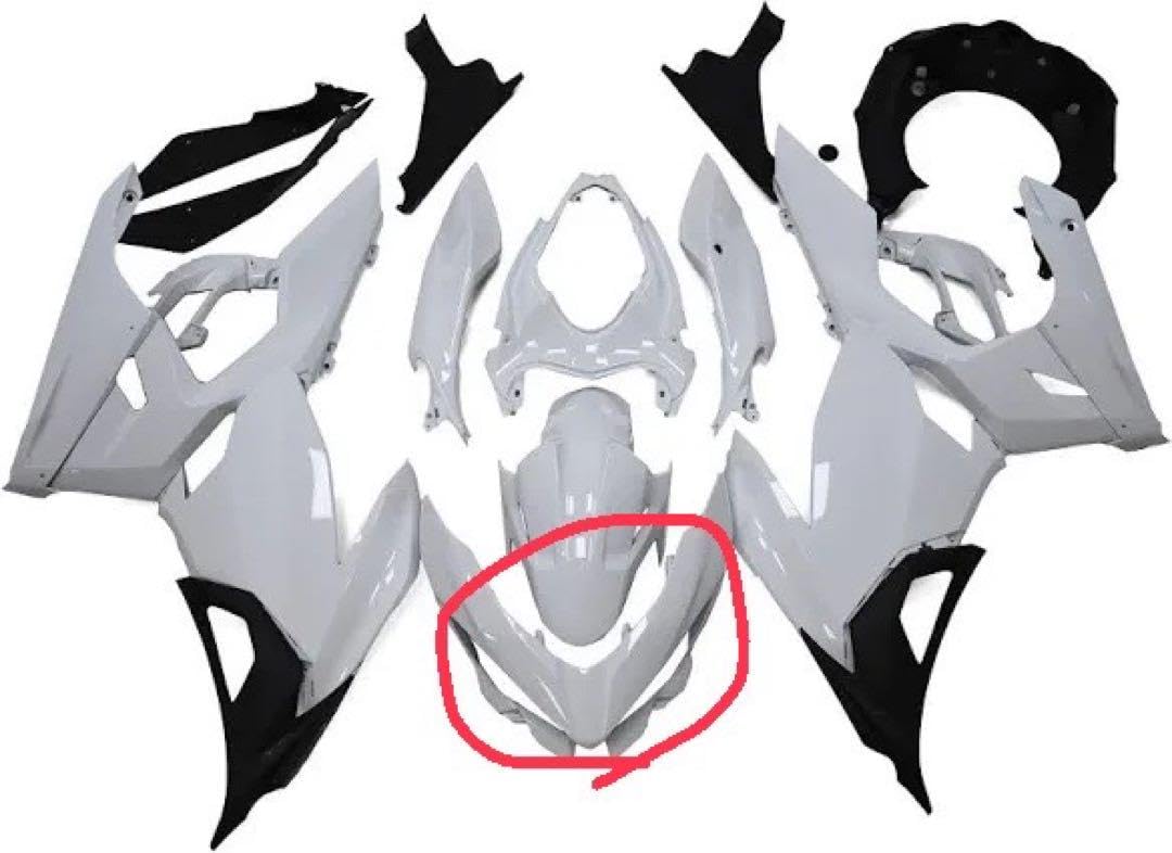 Amazon.co.jp: Ninja250・400 (2018)アッパーカウル : 車＆バイク