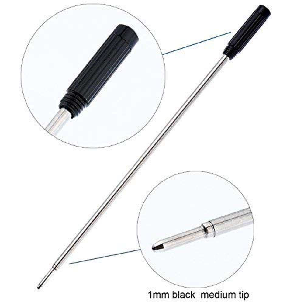 Navulling balpen QuinkFlow - medium punt - set van 2 - Parker