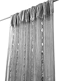 ave split 100cmX200cm Decorative Door String Curtain Beads Wall Panel Fringe Window Room Divider Bli