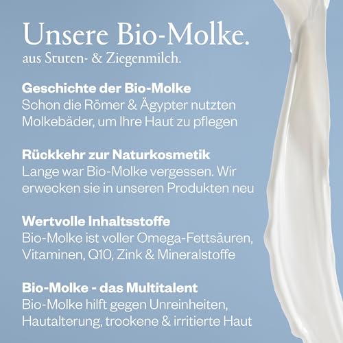 Hyaluron Feuchtigkeitscreme für das Gesicht - 50ml - für ein aufgepolstertes Hautbild & strahlenden Teint - mit Bio-Molke, Vitamin C & Nachtkerzenöl - hergestellt im Chiemgau – Bild 5