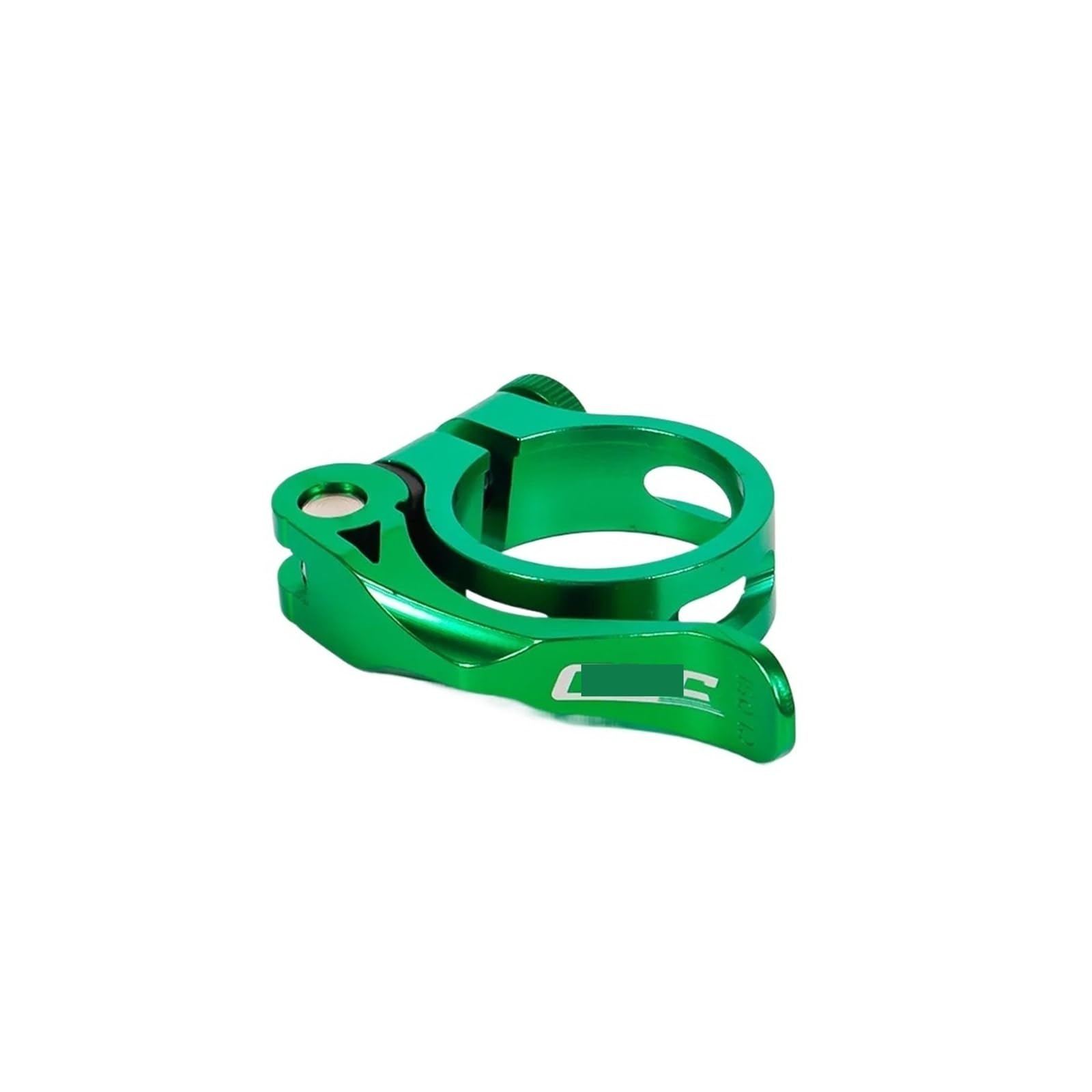 Afkfkr Green Seat Post Clamp 31.8/34.9Mm Quick Release Road Bike Aluminum Ultralight Mtb Bicycle(,34.9Mm)