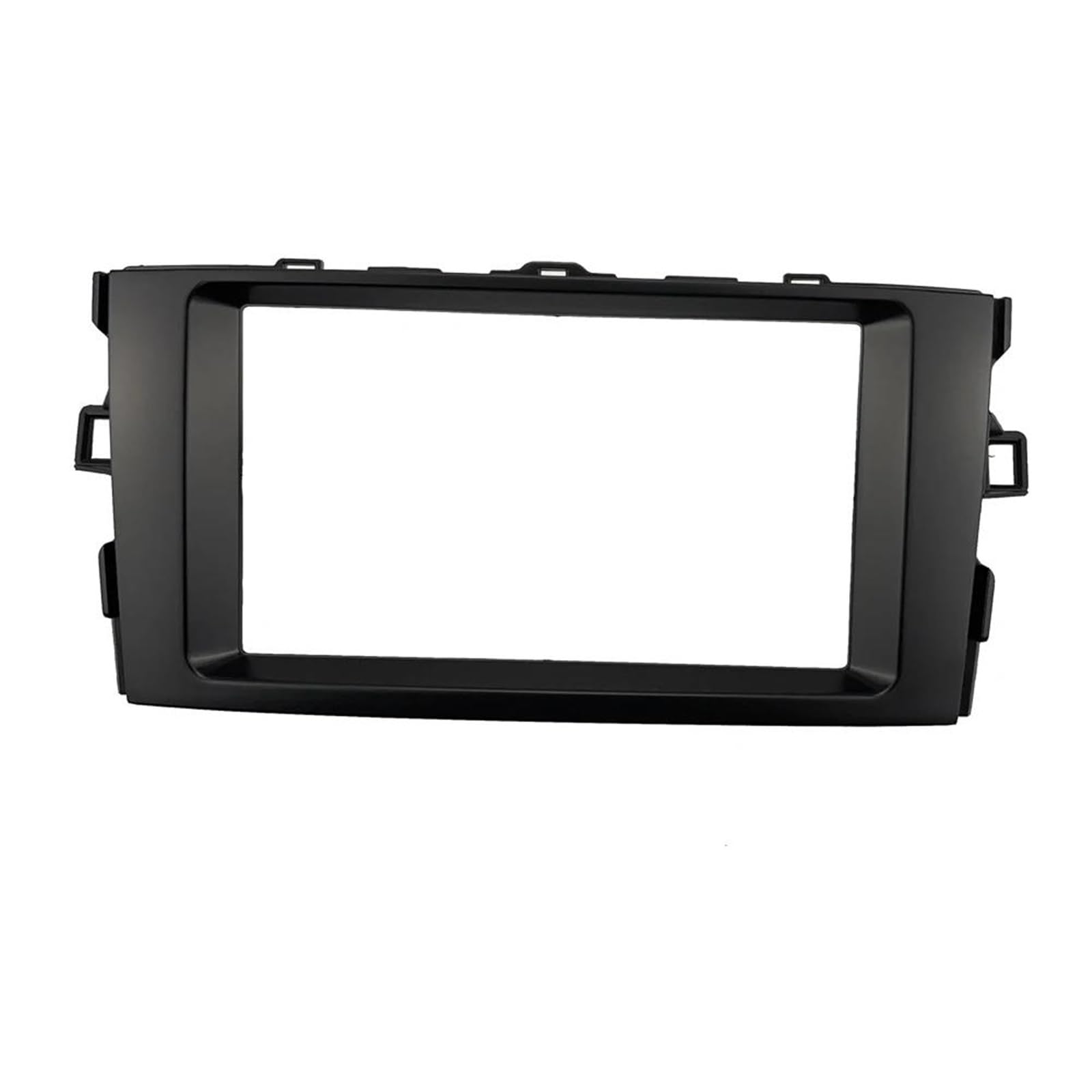 Cadre de façade d'autoradio Fascia De Voiture 2Din Pour Toyota Pour Auris 2006-2012 Panneau Façade Stéréo Installation Montage Sur Tableau Bord Kit Cadre DVD Dans Le Autoradio tableau de bord