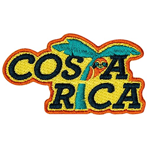 Vagabond Heart Costa Rica Patch - Costa Rica Souvenir Badge