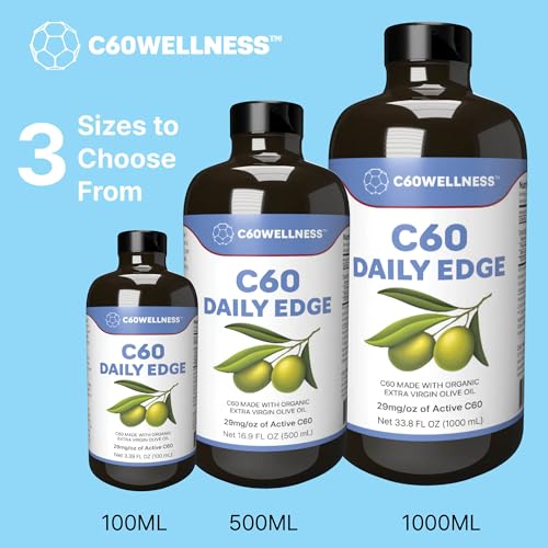 C60 Wellness Aceite de Oliva Orgánico 1L miniatura 3