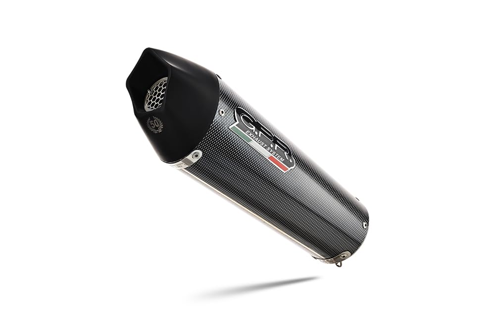 Scarico marca GPR compatibile con Ktm LC 8 Super Adventure 1290 R 2021-2024, Gpe Ann. Poppy, Scarico completo omologato,fornito con db killer estraibile,catalizzatore e collettore