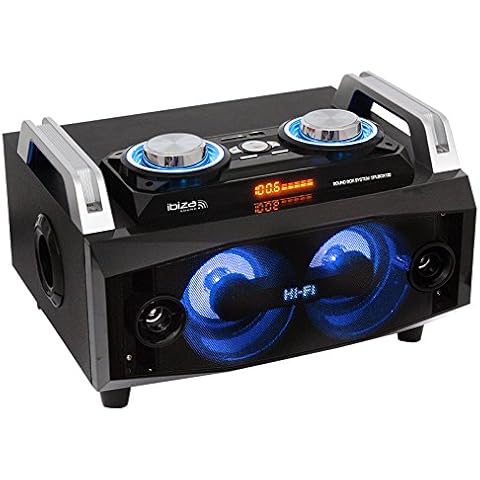 Sistema de Sonido portátil Ibiza SPLBOX120 con LEDs Cover