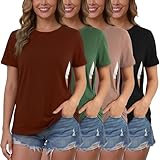 Accès discret pour l'allaitement avec fermeture éclair : ces t-shirts d'allaitement sont dotés d'une fermeture éclair dissimulée pour un accès facile, assurant à la fois l'intimité et la praticité pour les mères à la maison ou en déplacement.