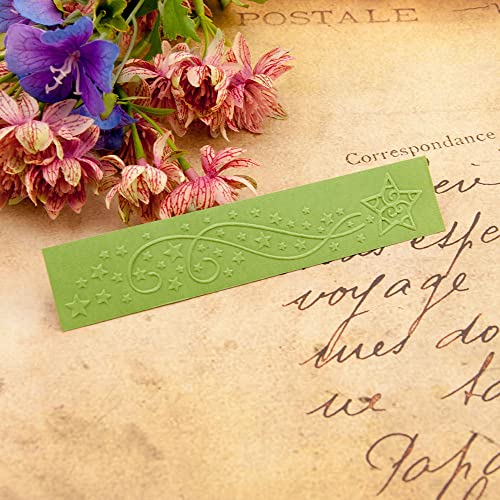 10Pcs Edge Border Plastic Embossing Folders Elk Leaf Star Diy Craft Template Molds Stamp Stencils Scrapbook Paper Cards Photo Album Making Tools Embossing Folder Handmade Art Craft Decorating Mold #TOP1