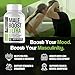 Nutrimend IQ Male Boost Ultra - The Ultimate Male Supplement - Fast Acting Blood Flow Support - Gain Muscle, Strength, Stamina - Overall Test Level Support - HornyGoatWeed + 8 More - 60 Capsules
