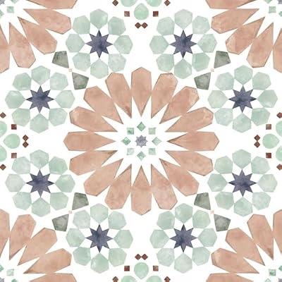 YXTII Peel and Stick Floor Tile, 8" x 8" Self Adhesive Waterproof Vinyl Flooring, Peel & Stick Flooring, Waterproof and Easy to Install Stick on Floor Tiles for Bathroom, Kitchen, Staircase