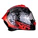 Scorpion Casco de moto EXO-R1 AIR OGI Black-Red, Negro/Rojo, XL