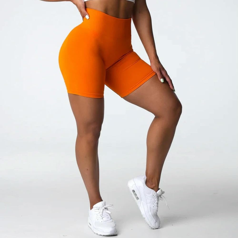 ZBDZSW Bezszwowe legginsy damskie miękkie spandexowe spodenki gimnastyczne sportowe push-up fitness ubrania spodnie do jogi z wysokim stanem rajstopy treningowe
