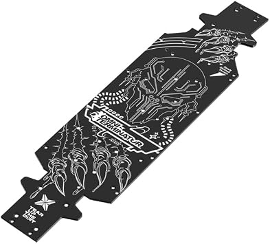 AMORIL Aluminum Chassis for RC Brushless Truck Mini 1/10 RZ001G-A,Part Number R11031
