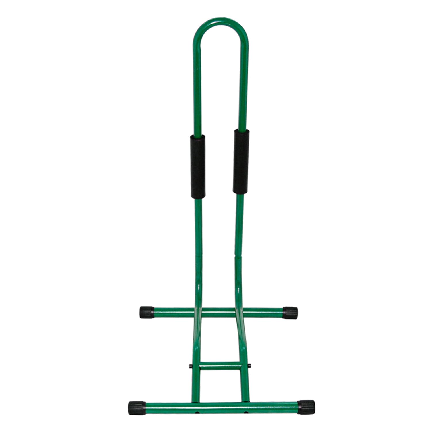 RASENFREUND Stojak na rowery Easy Racin Green stojak do 6 cm do rozmiaru roweru 29" – antypoślizgowe nóżki – stojak do rowerów/rowerów elektrycznych/stojak konserwacyjny