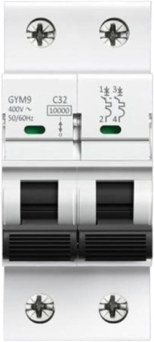 GYM9H high Breaking 10KA Small Circuit Breaker C65 air Switch 1P2P3P4P 63A 32A(63A,3P_GYM9H)