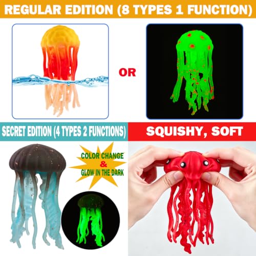 Halloween Bath Toys for Kids, Color Changing Jellyfish Mystery Pack - image 2