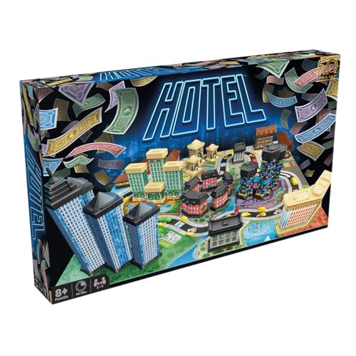 Ooba Games Hotel (Auflage 2024) Familienspiel Brettspiel 2-4 Spieler Ab 8+ Jahren 40 Minuten Deutsch