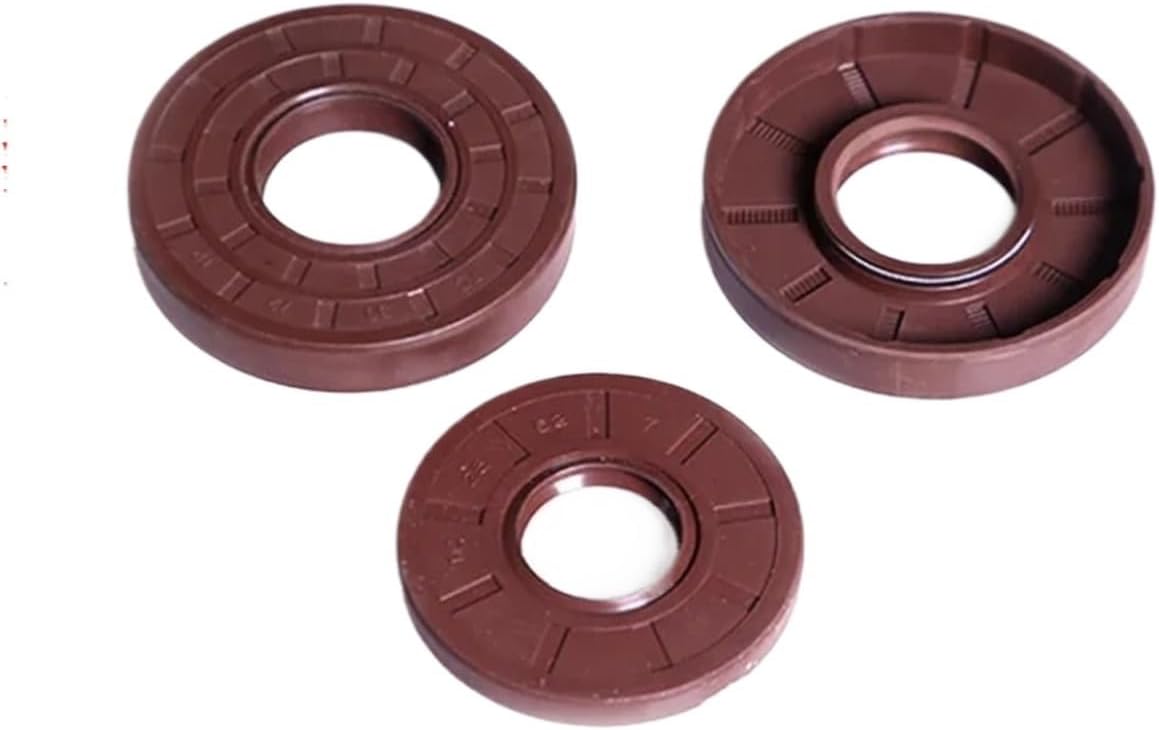 FKM Fluorine Rubber Oil Seal,with Iron Skeleton Framework,Rotary shaft lip seal,TC Double Lip,IDxODxTHK,ID 16-20MM(17x40x10)