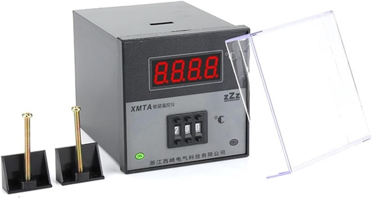 Dial Code 0-600 Celsius Degree K J PT100 AC 220V 96*96 mm Electronic Digital Temperature Controller Thermostat(XMTA PT100 600)