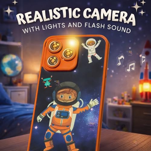 Image of Wishkey Edu Phone for Kids 2.0 Space Theme 28 Functions 84 Features Rechargeable USB Cable Not Included Toddler Learning Mobile Toy with Multi-Language 10 Indian Languages for Boys Girls Age 2+