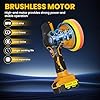 Cordless Buffer Polisher Kit For DEWALT 20V LI-ION Battery.6-Inch Orbital Buffer Polisher with 8 Variable Speed with 25pcs Polishing Accessories, for Car Polishing/Waxing (Tool Only)