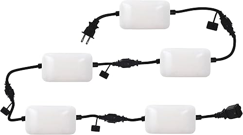 Miniatura 2 de GT-Lite Cadena de luces LED de 7500 lúmenes de 50 pies y 5 cabezales ajustables enlazables