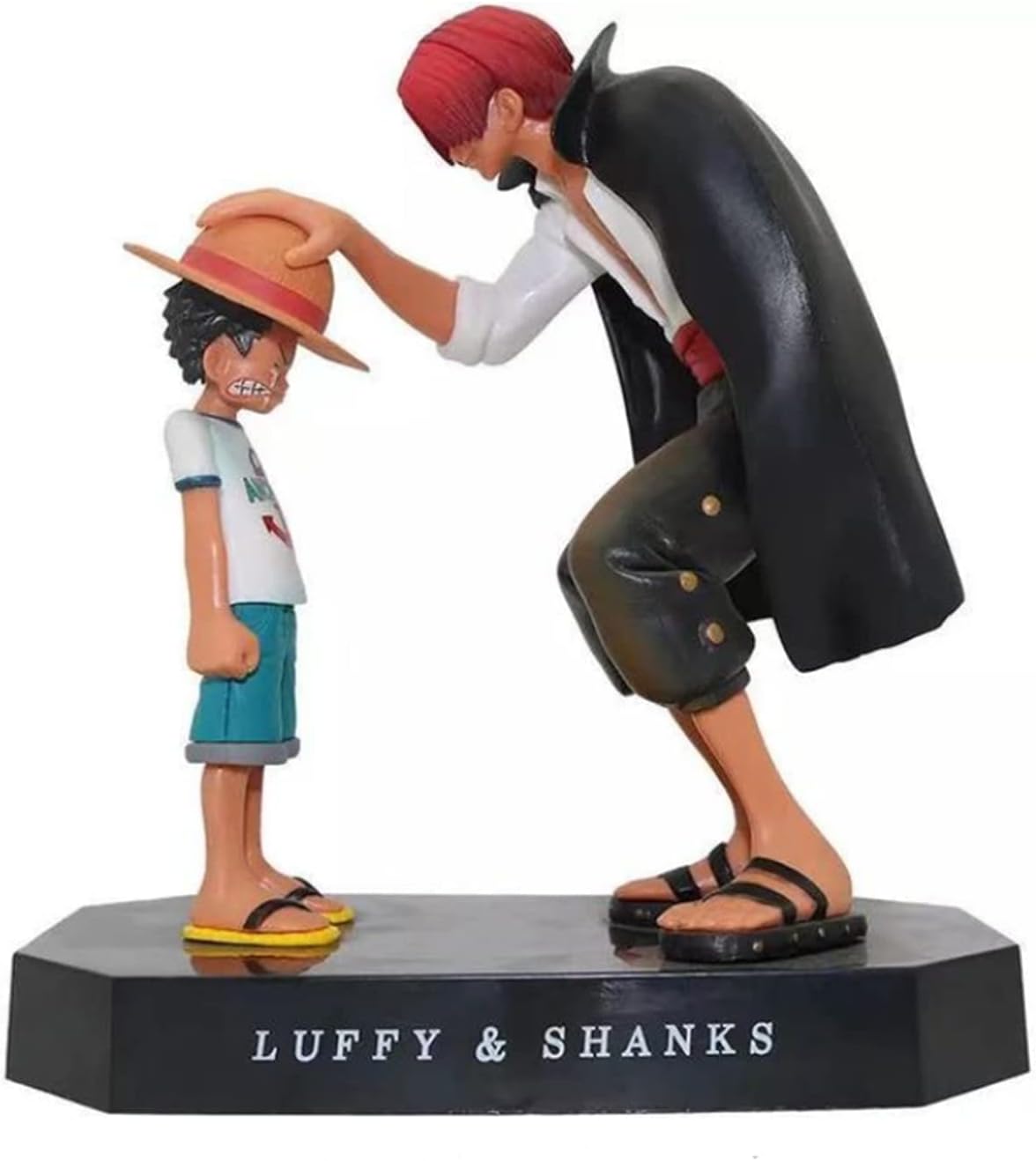 SKEIDO One-Piece Four Emperors Shanks 18cm Straw Hat L uffy Ace R oronoa Z oro PVC A nime Figure Collectible Model Figurine Toys Gift