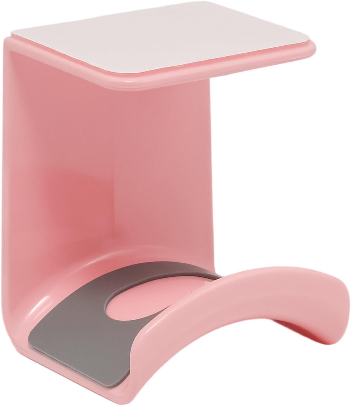 Soporte para auriculares plástico ABS rosa miniatura 1