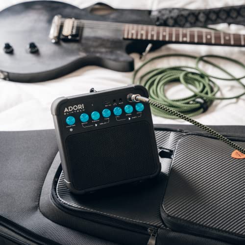 Adori Slimtech Bluetooth Mini Guitar Amp, Portable Guitar Amp with