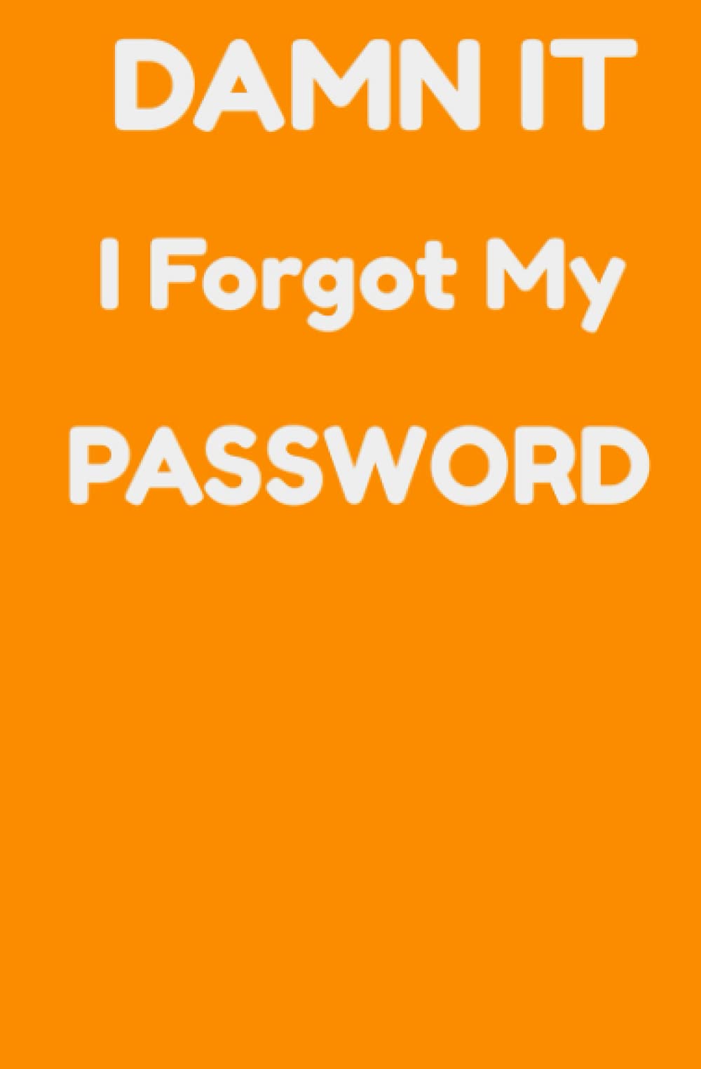 Password/Account Info Tracker