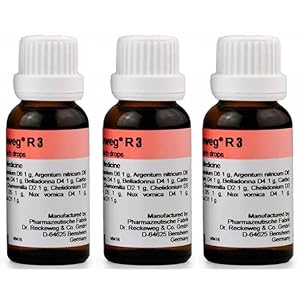 Dr. Reckeweg R3 Drop (Single Homeopathic Remedies) – 22ml/0.74 Fl Oz (Pack of 3)