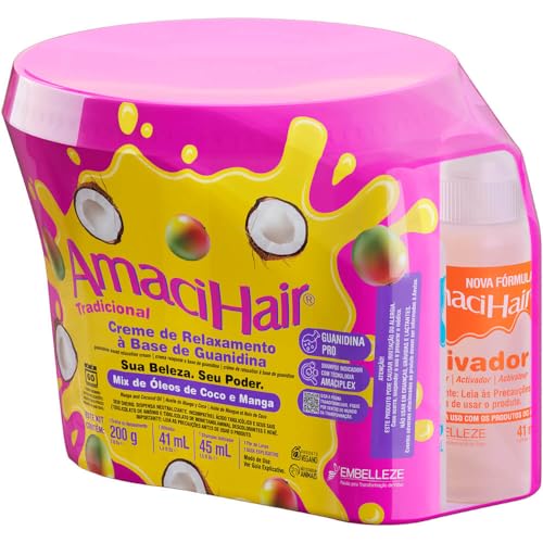 Kit AmaciHair Tradicional Baldinho 200g