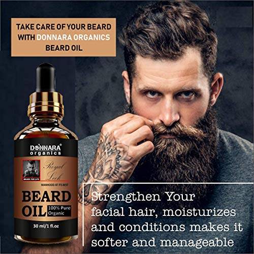 Image of Royal Beard oil- Manhood At Its Best - For Beard Growth nourishment and care Combo pack of 4 Bottles of 30 ml(120 ml)