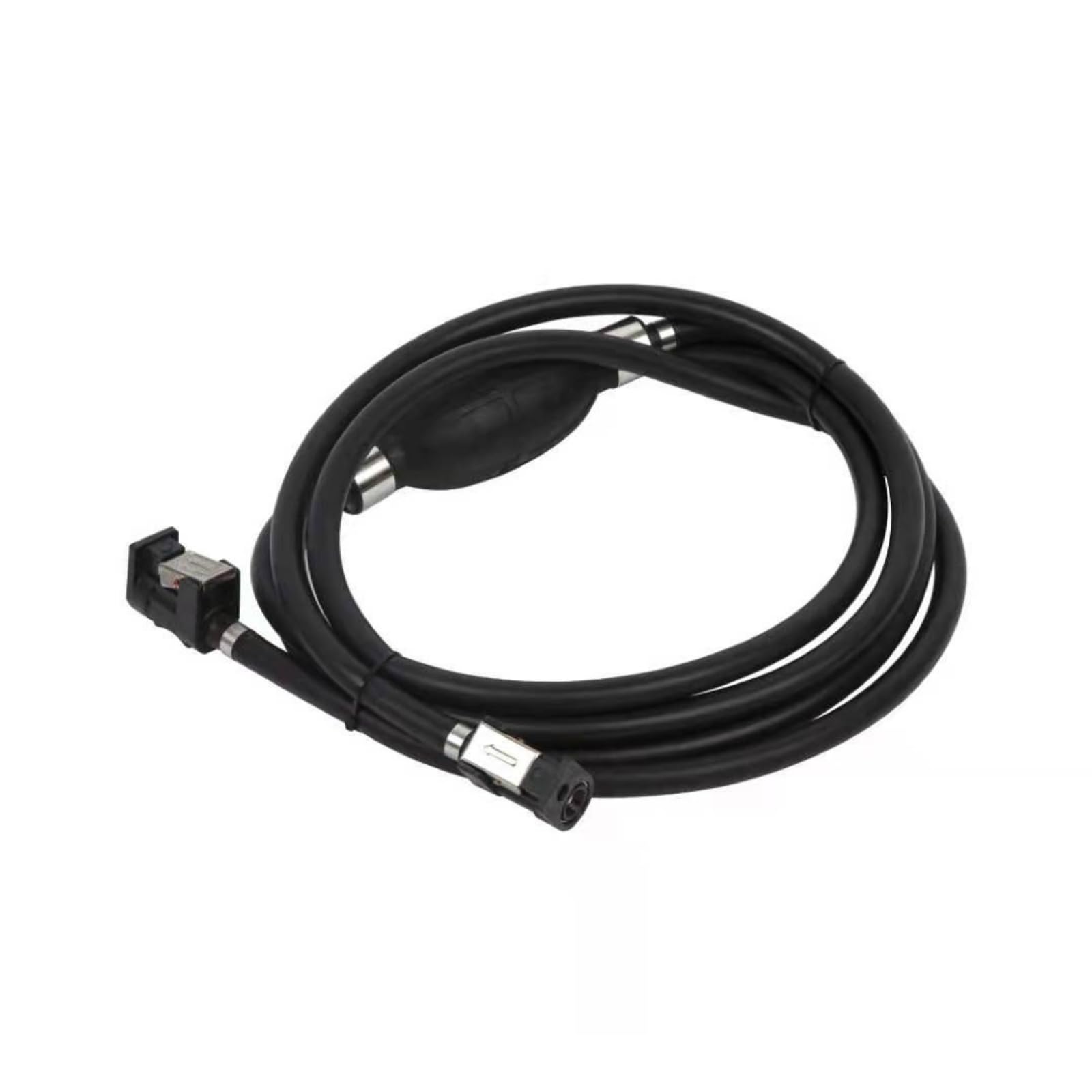 Contenitore Carburante Marino Linea Carburante Fuoribordo Primer Serbatoio Benzina Accessorio Nautico in Gomma E Plastica con Connessioni