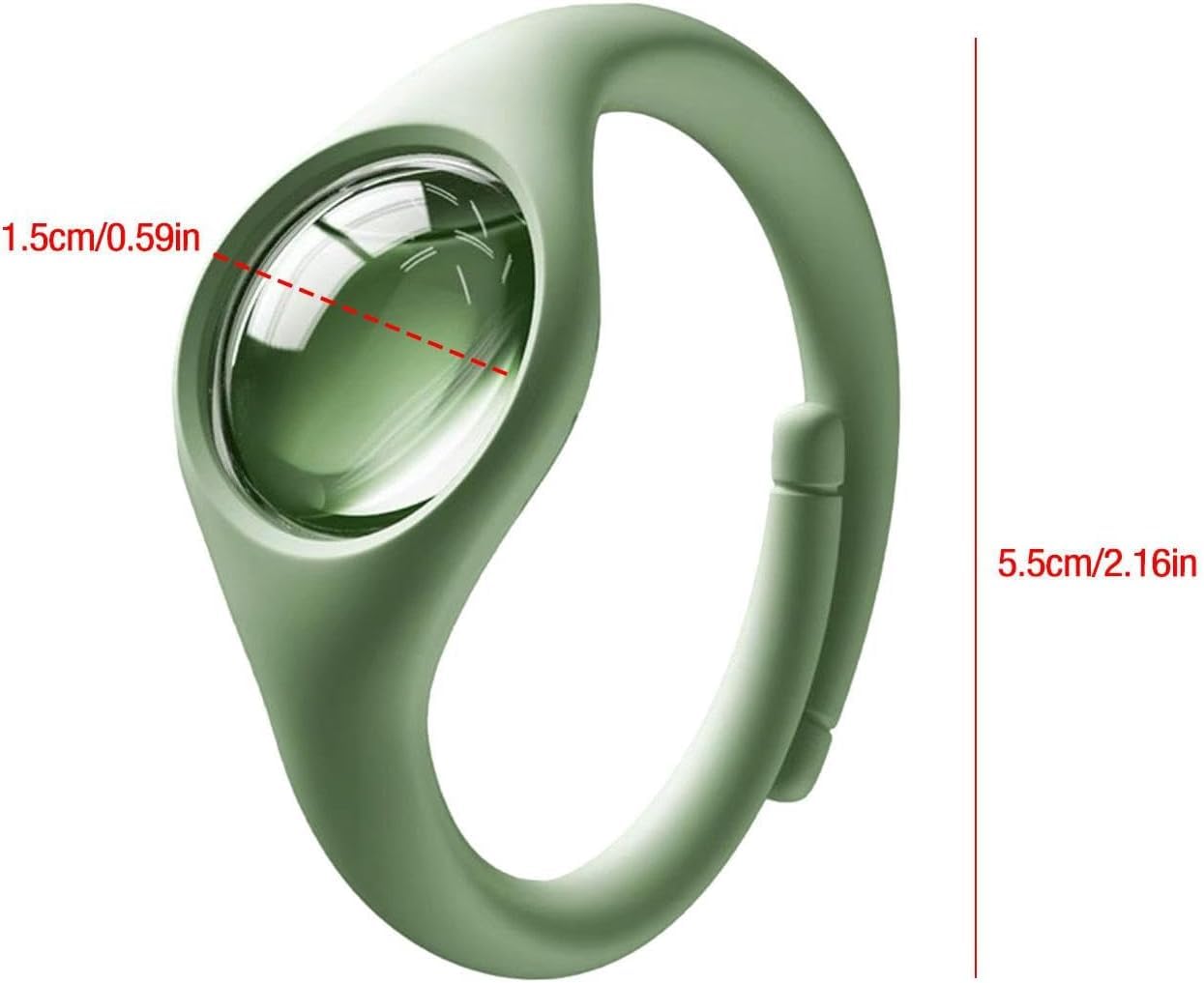 GLIVE (LABEL) Mosquito Repellent Bracelet Anti-Mosquito Magical Device,Bracelet Band Individually Wrapped,Mosquito Repellent Bracelet Kids,Adult,Bracelet Band (Olive Green)