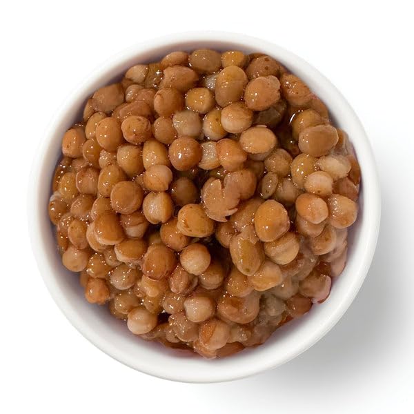 Food to Live Organic Canned Lentils, 14 oz (Pack of 8) – Unsalted, Non-GMO, Vegan. Ready to Eat. Perfect for Salads, Soups and Quick Meals. Wholesale