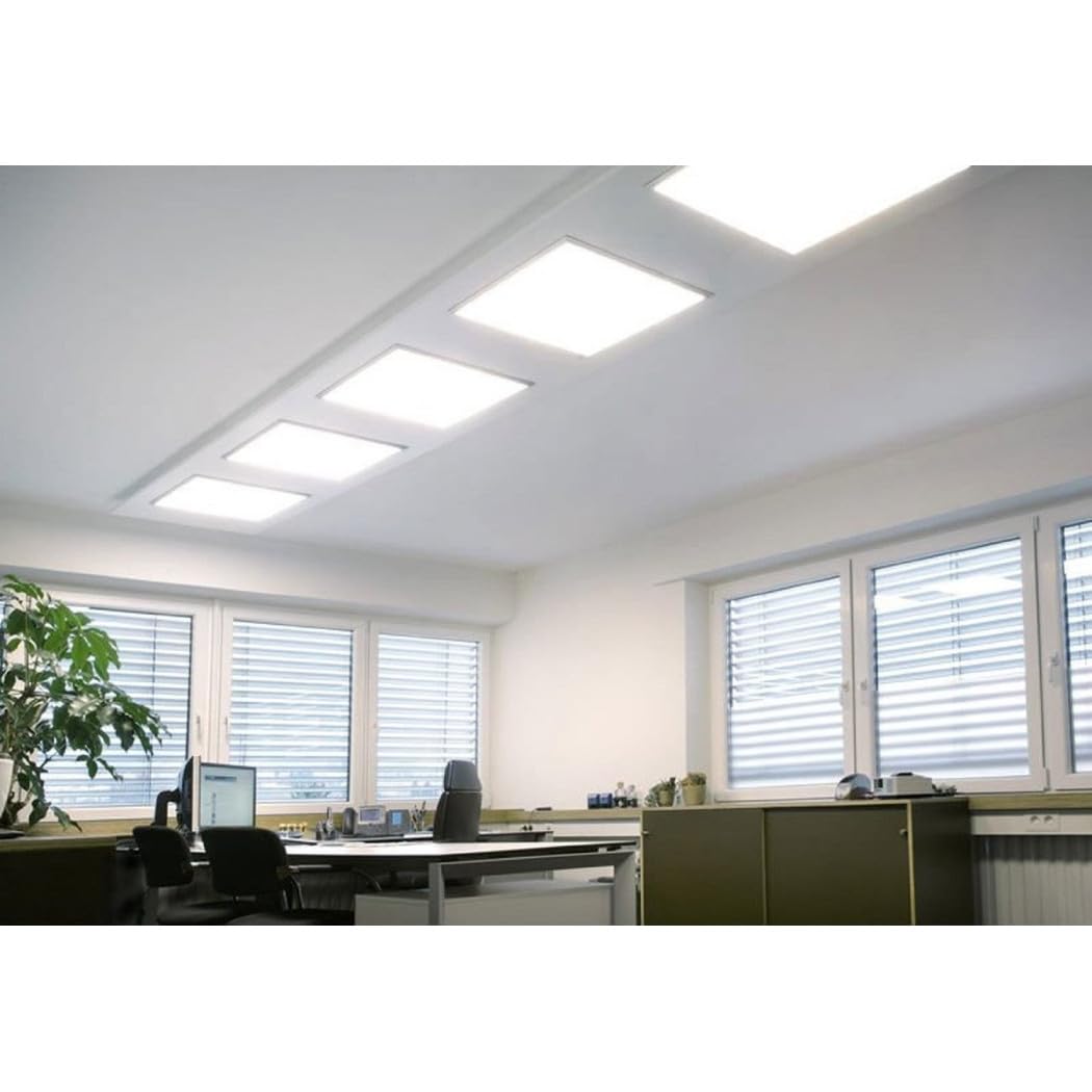 Pannello 48W Luce LED Quadrato 60X60 CM Incasso Sospensione PLAFONIERA Bianco - 1640 - Bianco Freddo