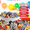 Chocolate Assorted Candy Variety Pack - 5 lb Bulk - Individually Wrapped Mixed Candy Bag - Assorted Chocolates Mix for Parties, Office, Holidays.