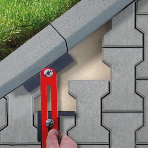 Schablone Template Tool Pflasterstein Pflastern Verlegen Stein Platten