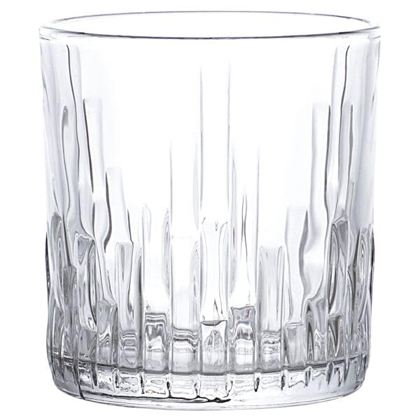 Andrea Fontebasso Set 6 bicchieri 330 cc Vetro Trasparente Linea Griffe