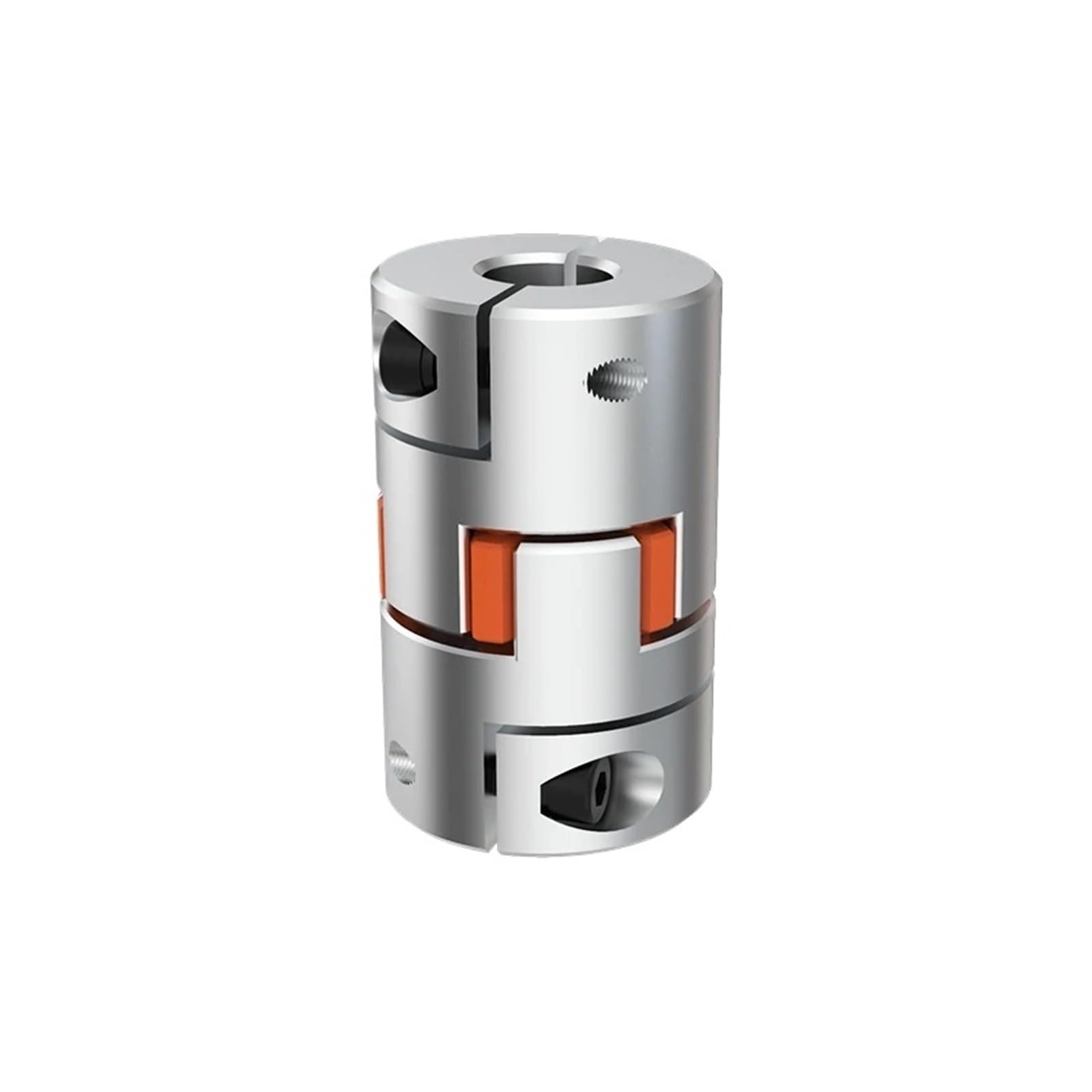 Acoplamiento Acoplador de Eje de Aluminio LF-B-D105L140, Tipo araña de sujeción, Acoplamiento de codificador de Motor de 20 mm a 60 mm for Mesa divisoria(20mmx25mm)