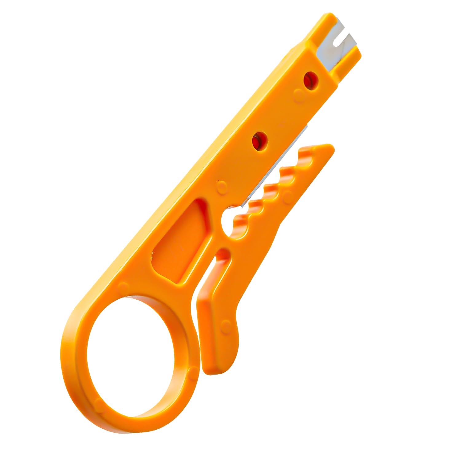 Luckious 1 PC Easy Stripper, Mini Stripper, Economy Network Cable Cutter, Portable Impact Punchdown Tool for Network Data Cables, Phone Cables, Computer UTP Cables