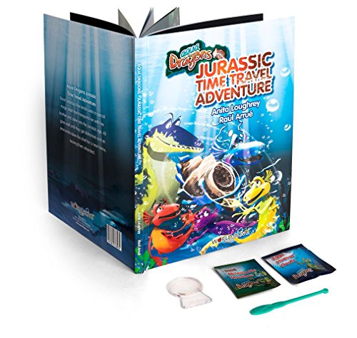 Aqua Dragons Kit de Livre Jurassic Time Travel Adventure (en Anglais), 4011, Multicouleur