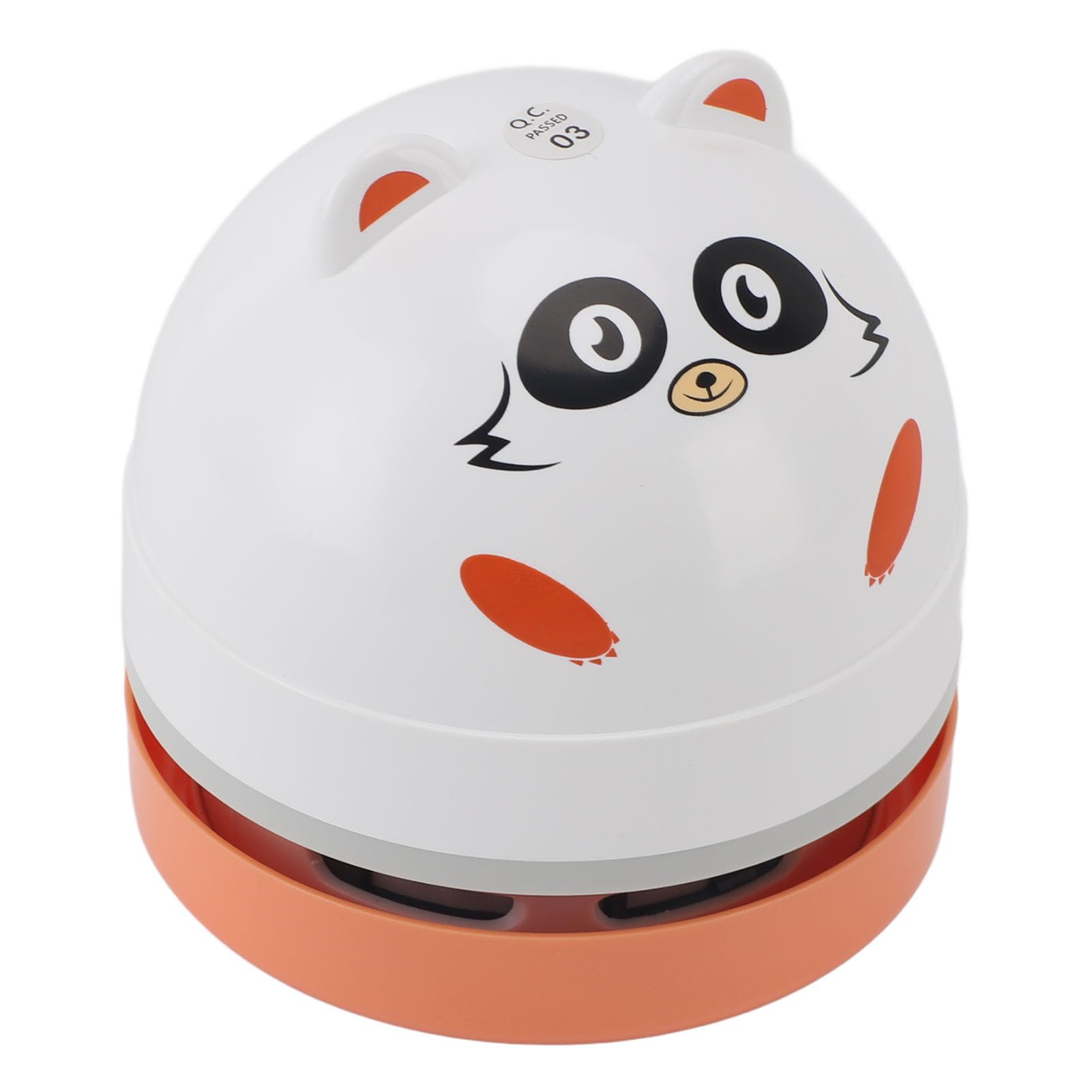 aqxreight Desktop Vacuum Cleaner with Vacuum Nozzle Brush Portable Table Vaccum Cleaner for Crumbs Computer Car Raccoon Easily It Etc for T Desktop CleanerPortable Desk (Raccoon)